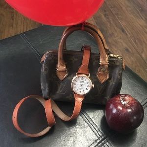 🌹💯% Authentic LOUIS VUITTON mini speedy HTF 🌹